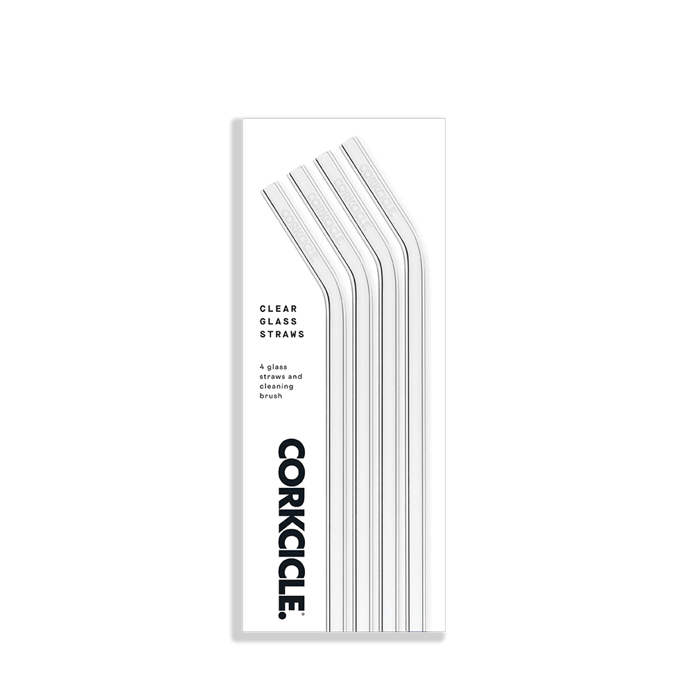 Glass Straw Set